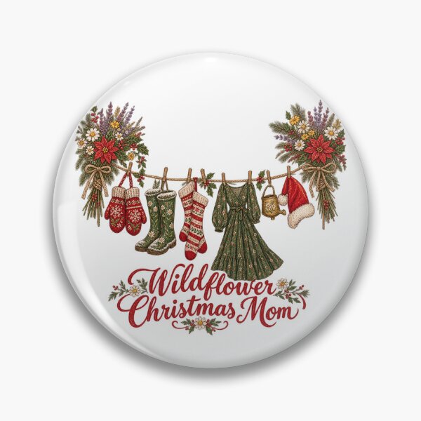 Item preview, Wild Flower Mom Christmas Design designed and sold by DivineHaven.
