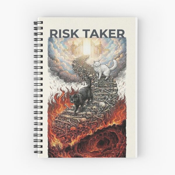 Item preview, RISK TAKER Surreal Hell Stairway Gothic Art designed and sold by LI4M_143.