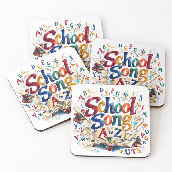Item preview, Matilda the Musical - SCHOOL SONG A-Z designed and sold by Lyric Vault - Rock on.