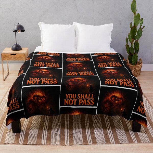 Item preview, You Shall Not Pass Funny Wizard Quote designed and sold by klay-mallett.