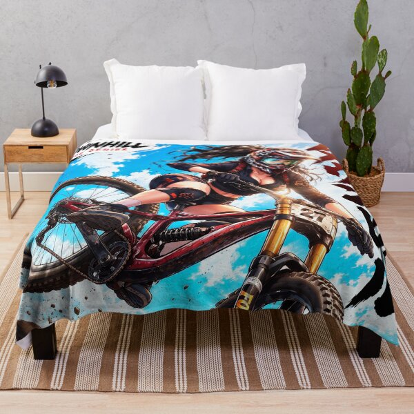 Item preview, Girl on two wheels (attractive design) – for female downhill champions who love adrenaline #3. designed and sold by UrbanTRIP.