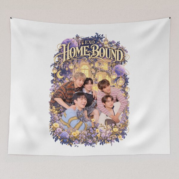 Item preview, EXO Home Bound Lavender Galaxy Group Concept designed and sold by Valeree Store.