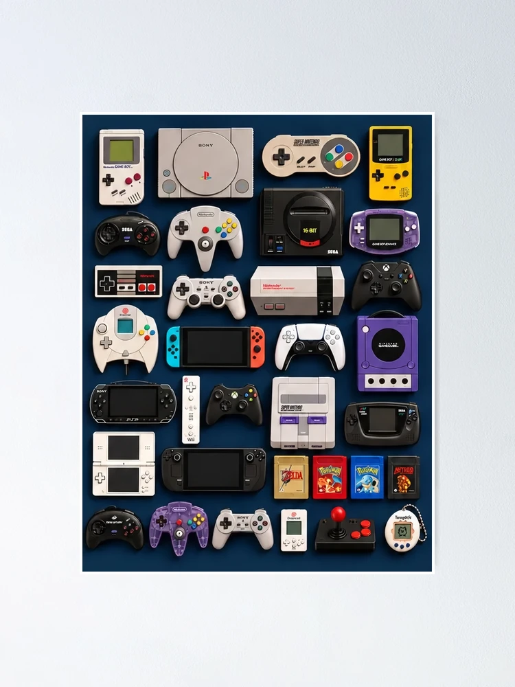 Thumbnail 1 of 3, Poster, Retro Gaming designed and sold by LeoStoree.
