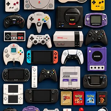 Artwork thumbnail, Retro Gaming by LeoStoree