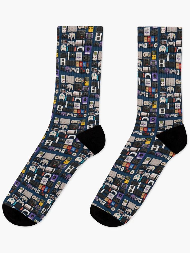 Thumbnail 1 of 5, Socks, Retro Gaming designed and sold by LeoStoree.
