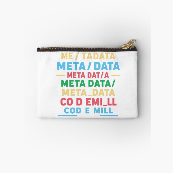 Item preview, Meta Data Typography designed and sold by SandraBlackwell.