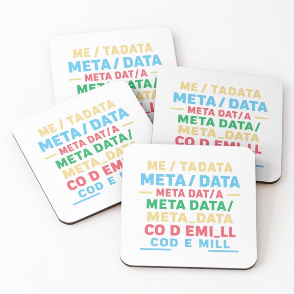 Item preview, Meta Data Typography designed and sold by SandraBlackwell.