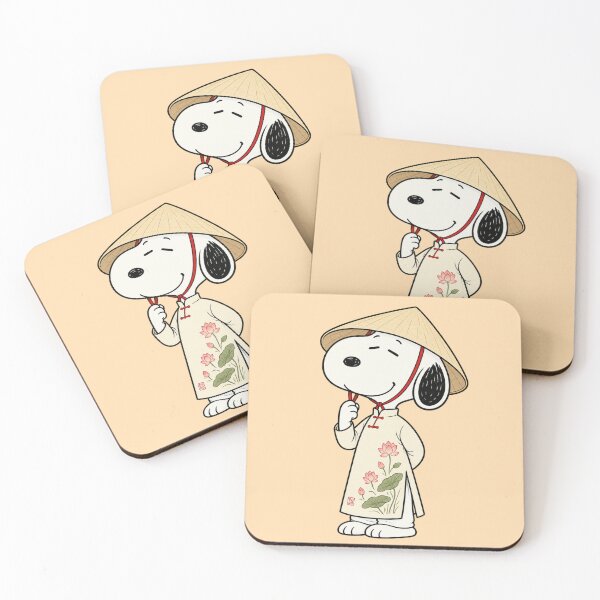 Item preview, Snoopy wearing traditional Vietnamese clothing designed and sold by JarquinDD.