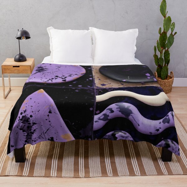 Item preview, purple nebula 2 br colorful geometric shaped abstract design designed and sold by SmashingDeals.