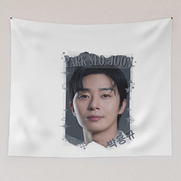 Item preview, Park Seo-joon (박서준) Korean Actor K actor Kdrama Drama Collage Art designed and sold by AJUNICE STUDIO.