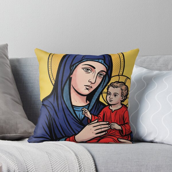 Item preview, Pop Art Madonna and Child Comic Style designed and sold by Terry Bain.
