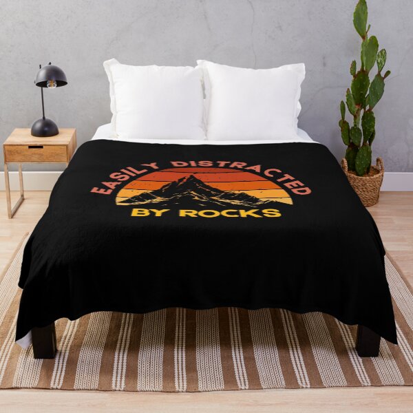 Item preview, Easily Distracted By Rocks - Vintage Sunset designed and sold by Dondonmart.