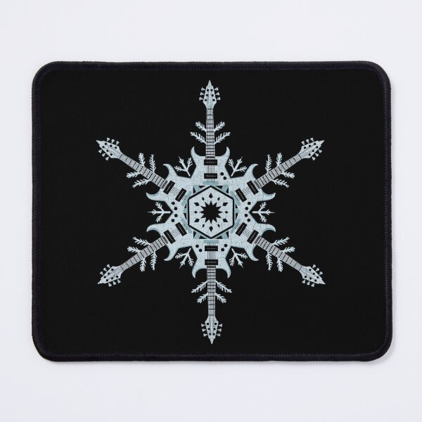 Item preview, Electric Guitar Snowflake – Christmas Music designed and sold by Nacho Average Designs.