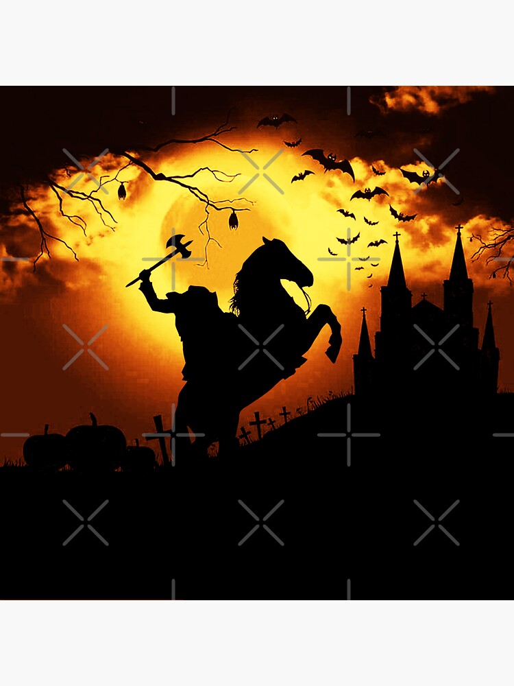 “Headless Horseman” Sticker for Sale by ValentinaHramov | Redbubble