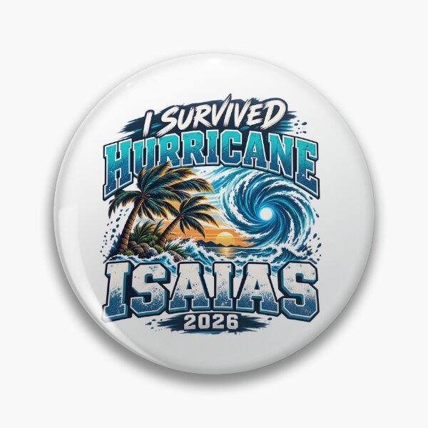Item preview, I Survived Hurricane Isaias 2026, Storm Survivor, Tropical Storm Souvenir, Weather Enthusiast designed and sold by LyubomirTomi.