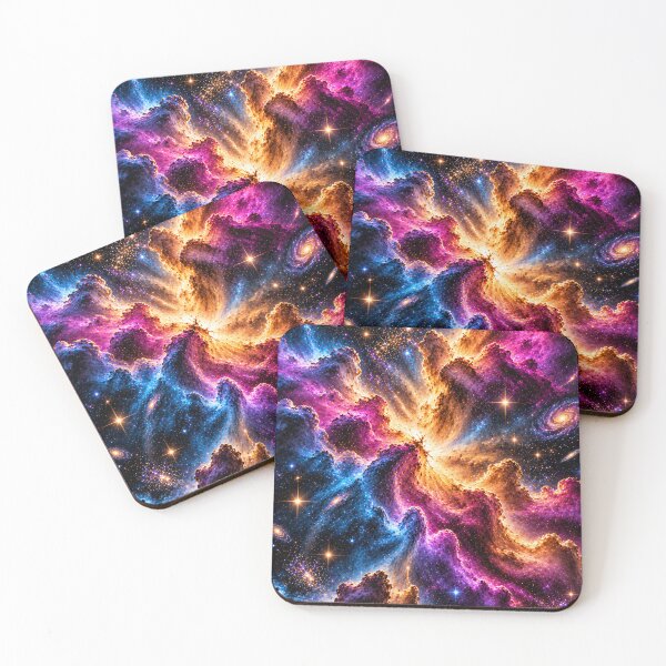 Item preview, Cosmic Nebula – Vibrant Galaxy and Celestial Space Fantasy Art designed and sold by Bizzfora.