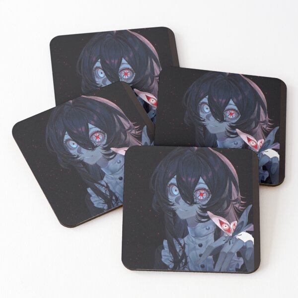 Item preview, Very Cute Sexy Goth Anime Waifu Girl Manga Stickers and Prints. designed and sold by Kyoot Prints.