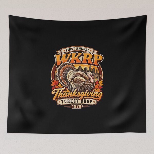 Item preview, WKRP Turkey Drop, Thanksgiving Turkey,Turkey Drop designed and sold by LyubomirTomi.