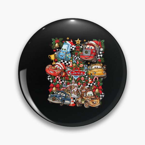 Item preview, Christmas Cartoon Vehicles Around Decorated Holiday Tree designed and sold by StanaLuis.