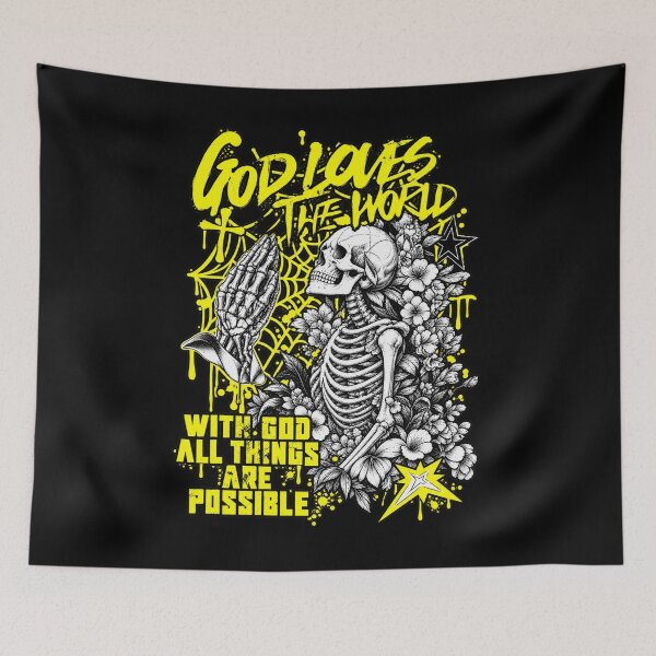 Item preview, God Bless the World With God All Things Are Possible designed and sold by BrookeRubino.