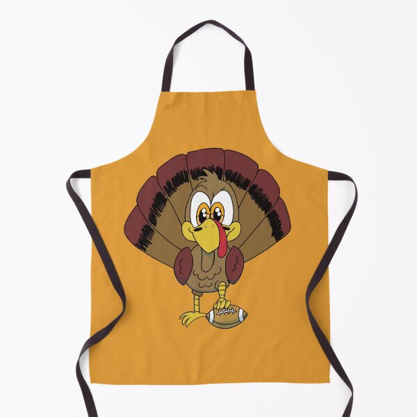 Item preview, Funny Turkey Holding Football – Thanksgiving Sports Cartoon designed and sold by CozyCritters8.