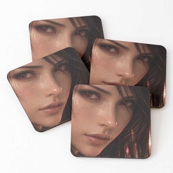Item preview, Sexy Final Fantasy Girls Fan Art Gift Idea Mousepads And Prints designed and sold by Kyoot Prints.