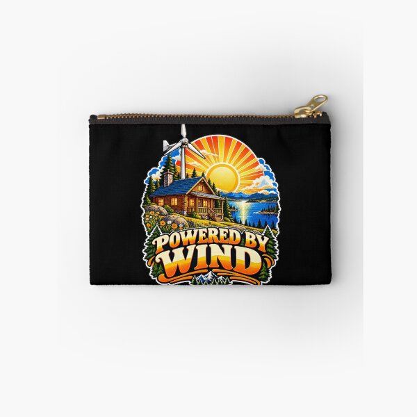 Item preview, Powered by Wind – Lakeside Cabin and Wind Turbine designed and sold by AnaPixMar.