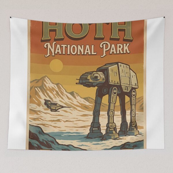 Item preview, Hoth National Park designed and sold by AstroTransit Co..