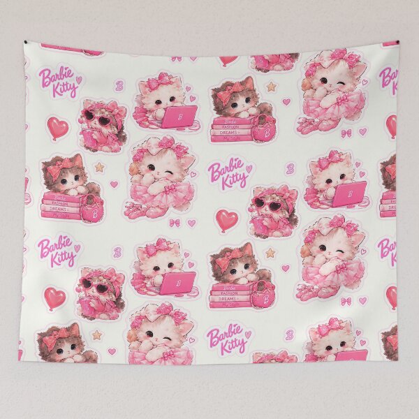 Item preview, great pink cat series designed and sold by sara747.
