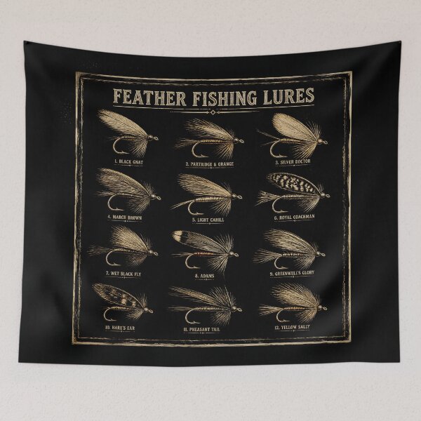 Item preview, Feather Fishing Lures  designed and sold by PictureNZ.