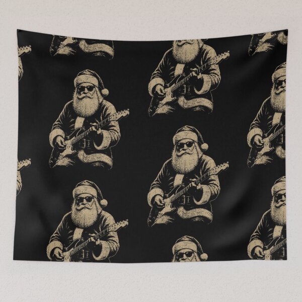 Item preview, Vintage rock and roll Santa  designed and sold by Nacho Average Designs.