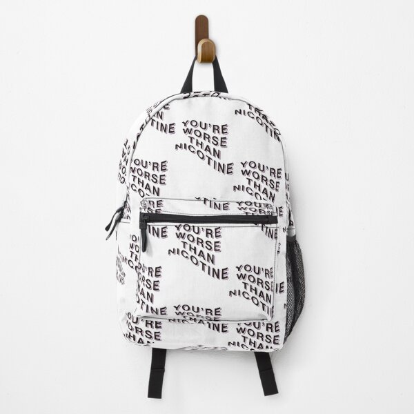 Item preview, Worse Than Nicotine - Bold Statement Typography Design designed and sold by diaerobio.