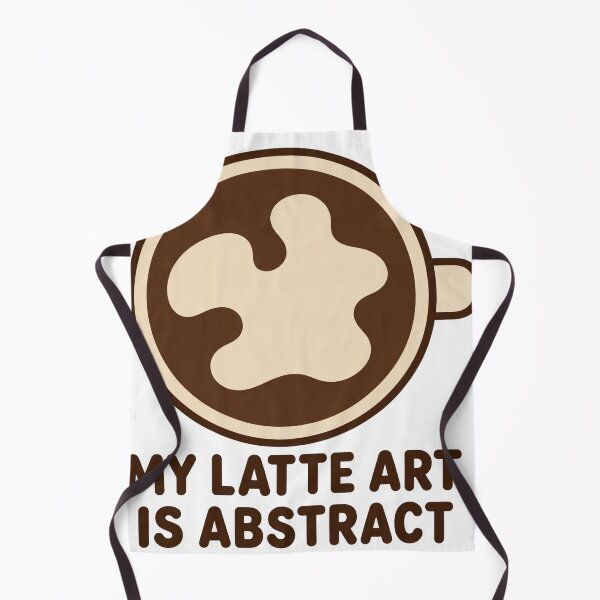 Item preview, My Latte Art Is Abstract Funny Home Barista Gift designed and sold by ys96.