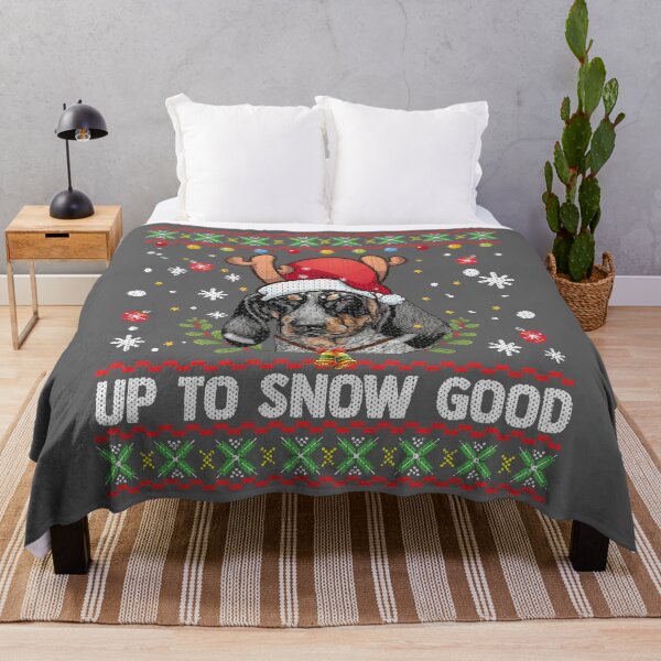 Item preview, Bluetick Coonhound Reindeer Ugly Christmas Sweater designed and sold by KristineLi.
