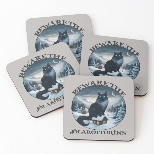 Item preview, Beware The Jolakotturinn Yule Cat Icelandic Christmas Norse_3 designed and sold by mjohnson9.