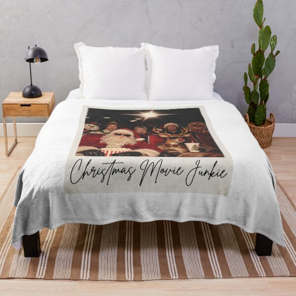Item preview, Santa and Reindeer Watching Movies with Popcorn designed and sold by Aladino Tamayo.