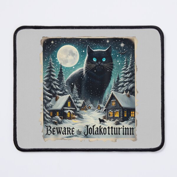 Item preview, Beware The Jolakotturinn Yule Cat Icelandic Christmas Norse_5 designed and sold by mjohnson9.