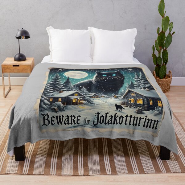 Item preview, Beware The Jolakotturinn Yule Cat Icelandic Christmas Norse_5 designed and sold by mjohnson9.