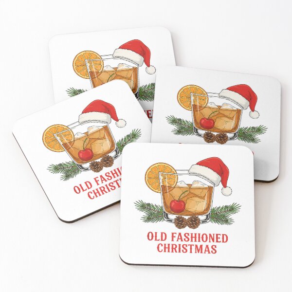 Item preview, Alcohol & Cocktails Old Fashioned Christmas Whiskey Bourbon designed and sold by River Silva.