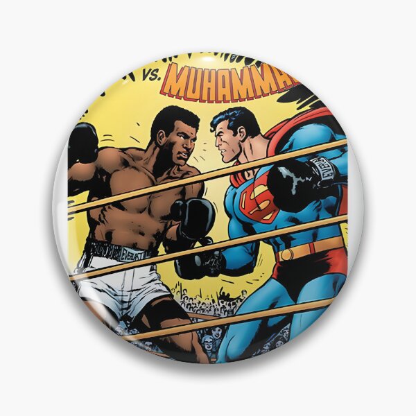 Item preview, Muhammad Ali Inspired Artwork Featuring Iconic Superheroes Battle Scene designed and sold by Alejandro VS.