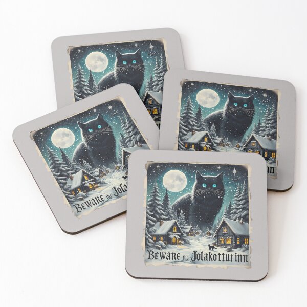 Item preview, Beware The Jolakotturinn Yule Cat Icelandic Christmas Norse_6 designed and sold by mjohnson9.