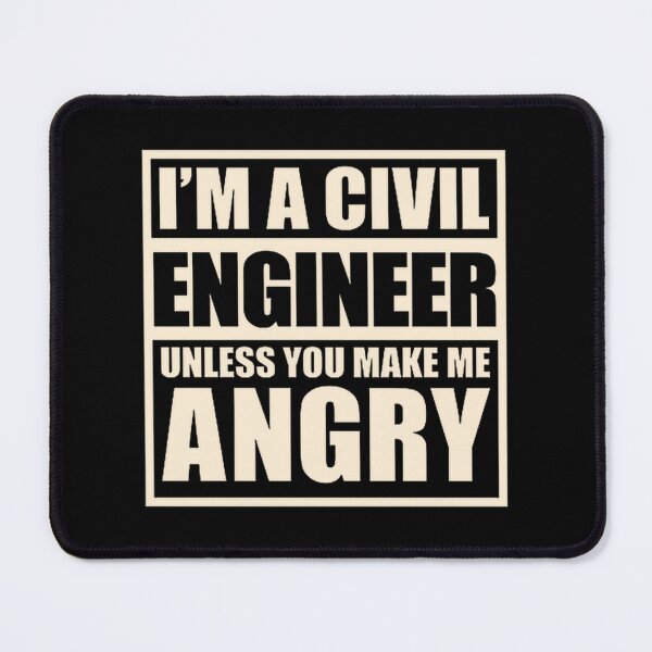 Item preview, Funny Civil Engineer Quote Design - Humorous Engineering Humor designed and sold by mensajesangel.