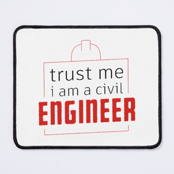Item preview, Trust Me I Am a Civil Engineer Funny Engineering Saying Gift for Professionals and Students designed and sold by mensajesangel.