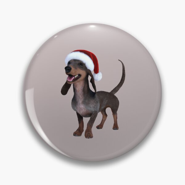 Item preview, Holiday Ready Yuletide Sausage Dog designed and sold by taiche.