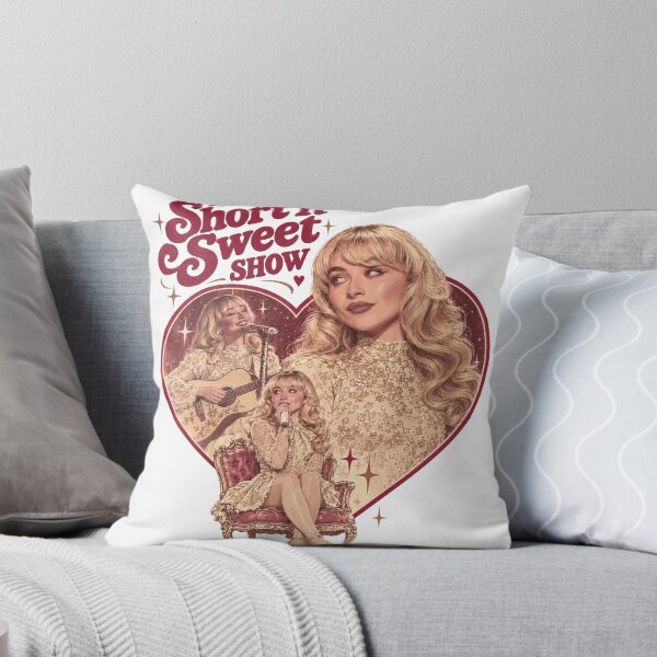 Item preview, Sabrina Carpenter Short n Sweet Tour Heart Collage designed and sold by HelenBlewetty.