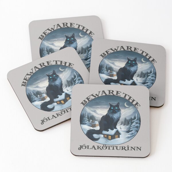 Item preview, Beware The Jolakotturinn Yule Cat Icelandic Christmas Norse_9 designed and sold by mjohnson9.