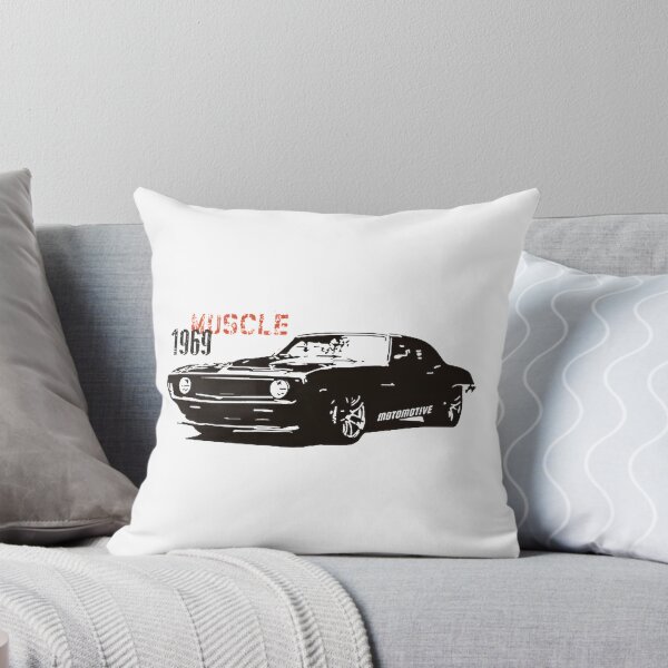 Item preview, Classic Camaro Muscle Car Illustration with Vintage Style Design designed and sold by AAMED.