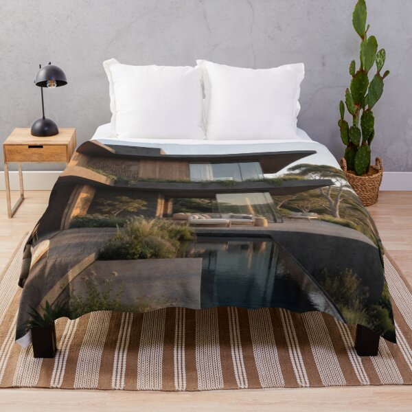 Item preview, Modern Coastal Haven - Luxury Contemporary Architecture Art designed and sold by nhk999.