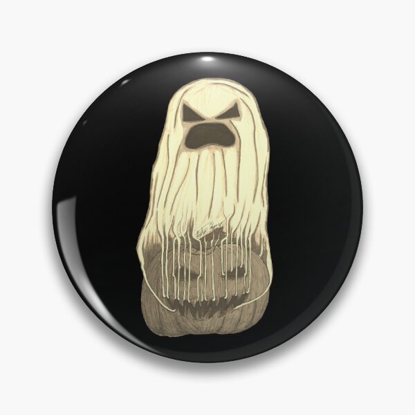 Item preview, The Haunted Pumpkin (Sepia Edition) Ghost Rising Jack-O-Lantern Halloween Horror Art designed and sold by Grimmlar.