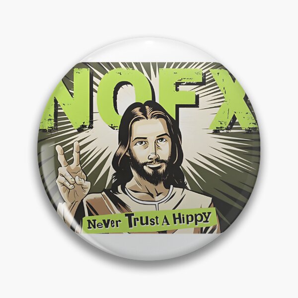 Item preview, Never Trust a Hippy Funny Retro Counterculture Design designed and sold by TANEFIX96.